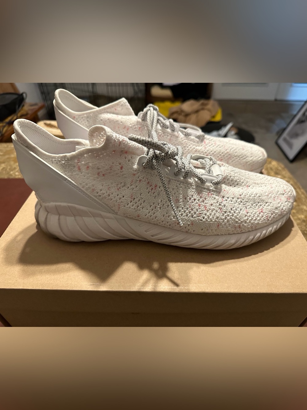 Adidas tubular doom sock athletic shoes